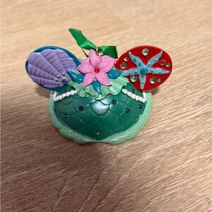 Little mermaid ear hat ornament